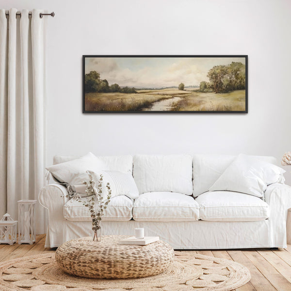 Landscape Scenery Framed Art - Moody Canvas Art - View 6