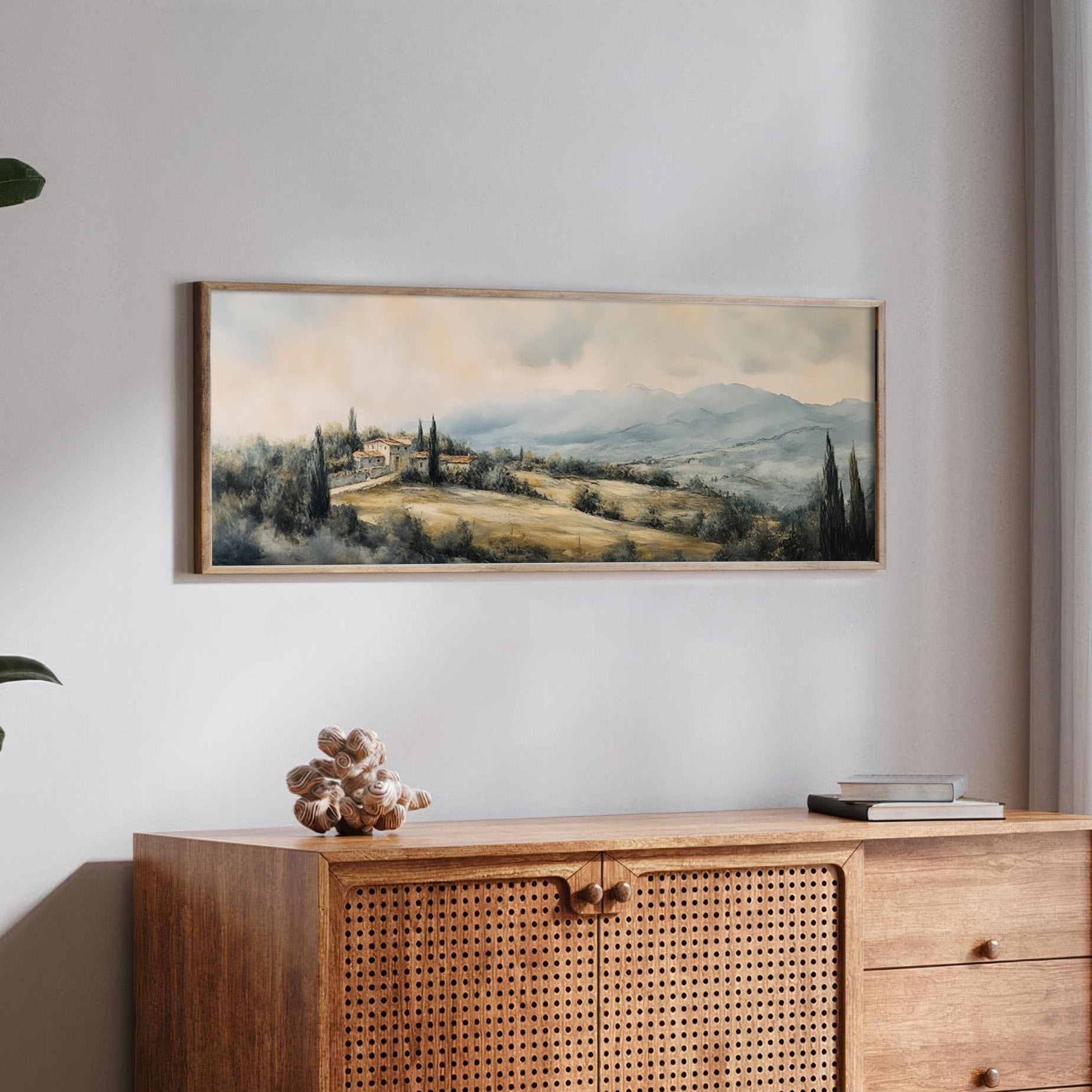 Vintage Landscape Moody Wall Art Canvas Art