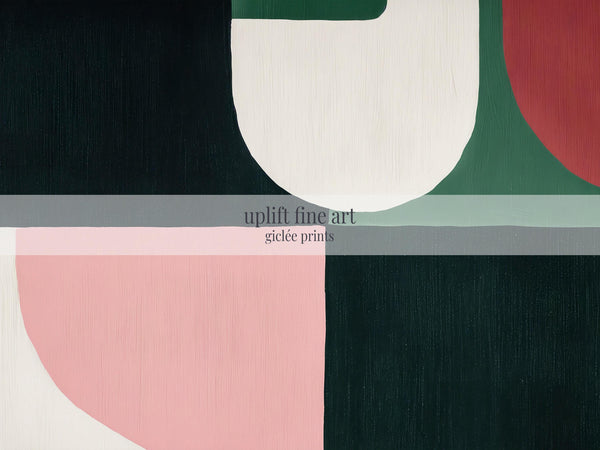 Abstract Wall Art Print Canvas Art - View 2