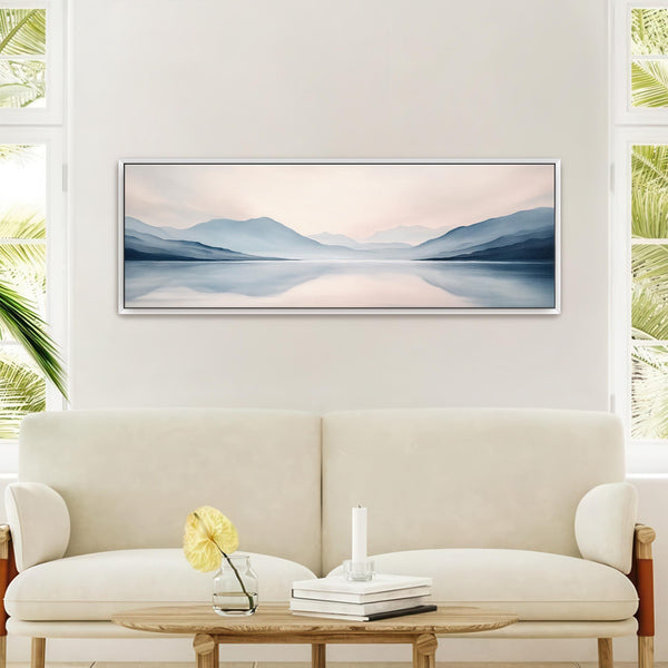 Ocean Wide Art Print - Minimalist Canvas Art - View 4