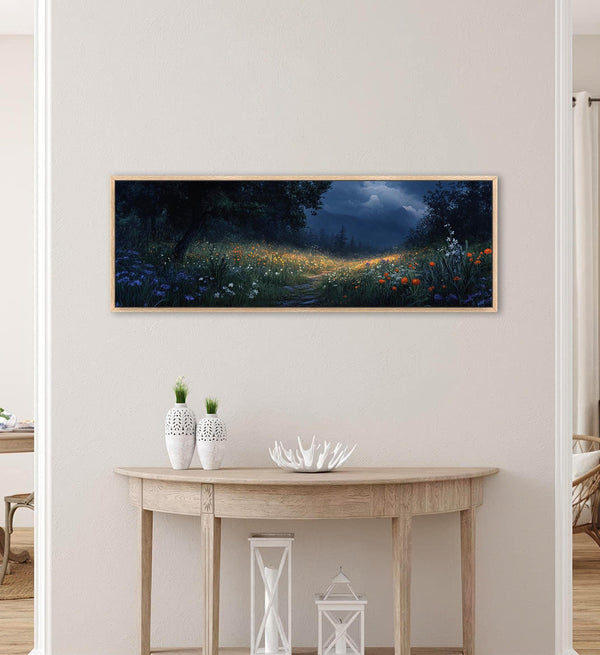 Wildflowers Wall Art Canvas Art - View 3