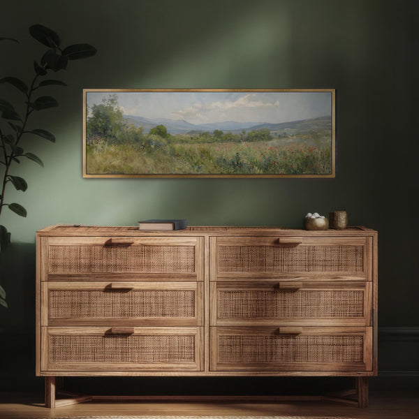 Landscape Meadow Art Print Canvas Art for Living room - View 8