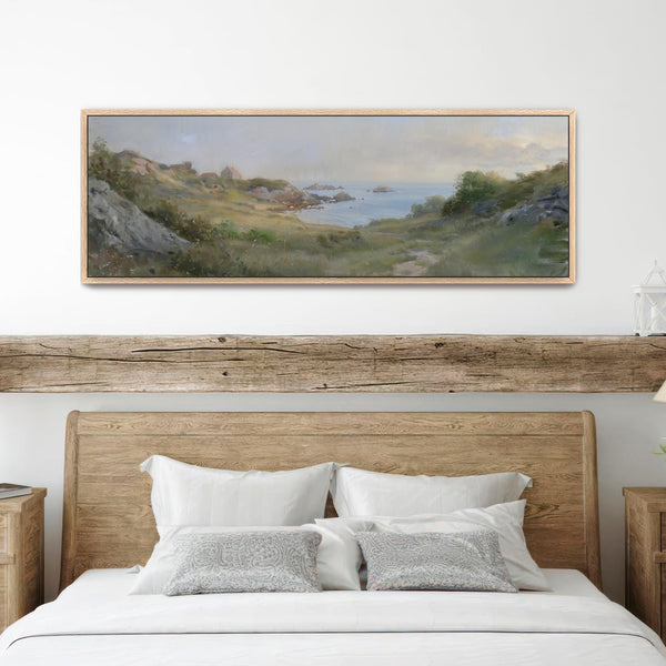 Landscape Coastal Art Print Canvas Art for Living room - View 4