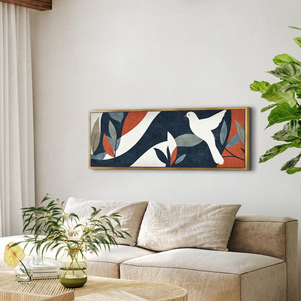 Minimalist Dove Canvas Art Print Canvas Art - View 8