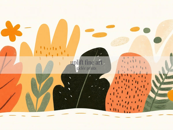 Autumn Foliage Wall Art Canvas Art for Living room - View 2