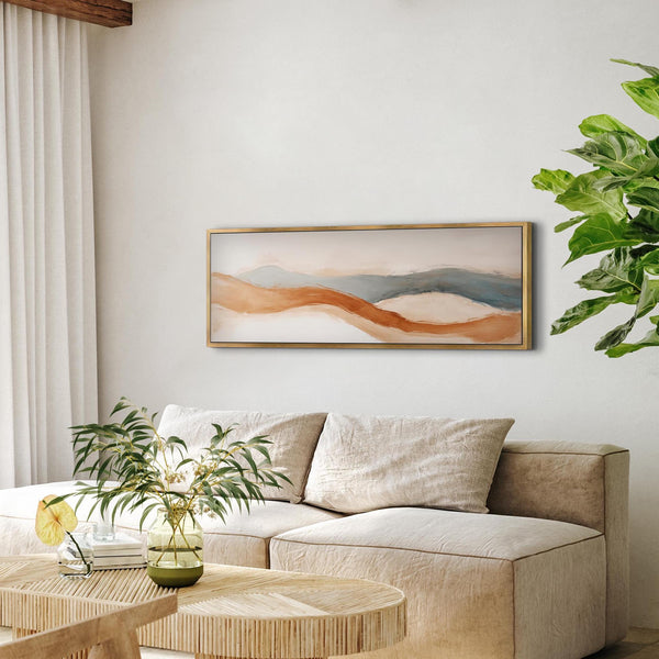 Modern Abstract Landscape Art Canvas Art - View 5