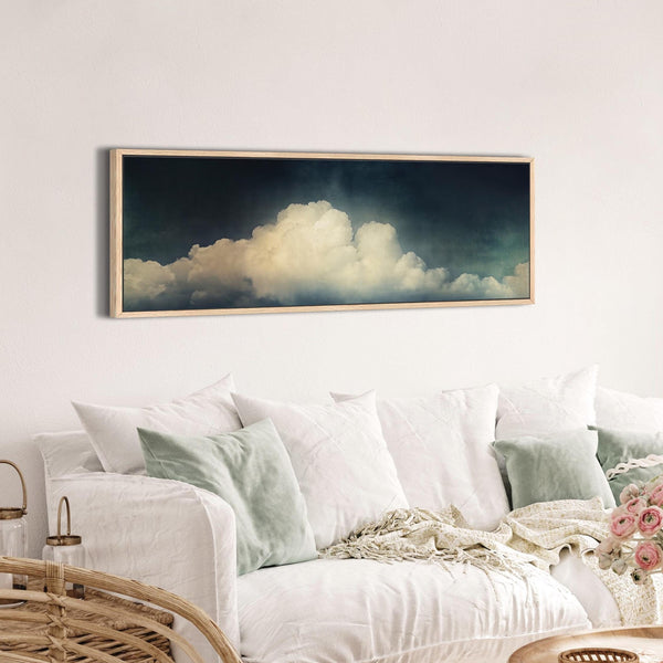 Vintage Cloud Wall Art Canvas Art