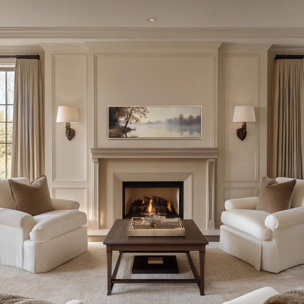 Neutral Landscape Canvas Wall Art Canvas Art for Living room - View 4