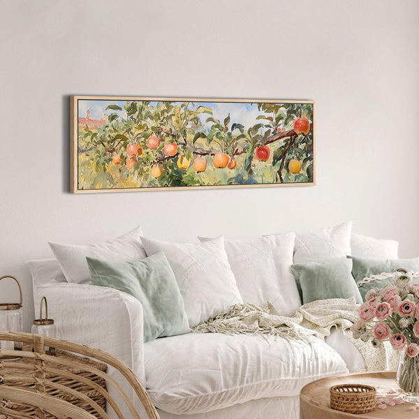 Apple Orchard Tree Canvas Wall Art Canvas Art for Living room