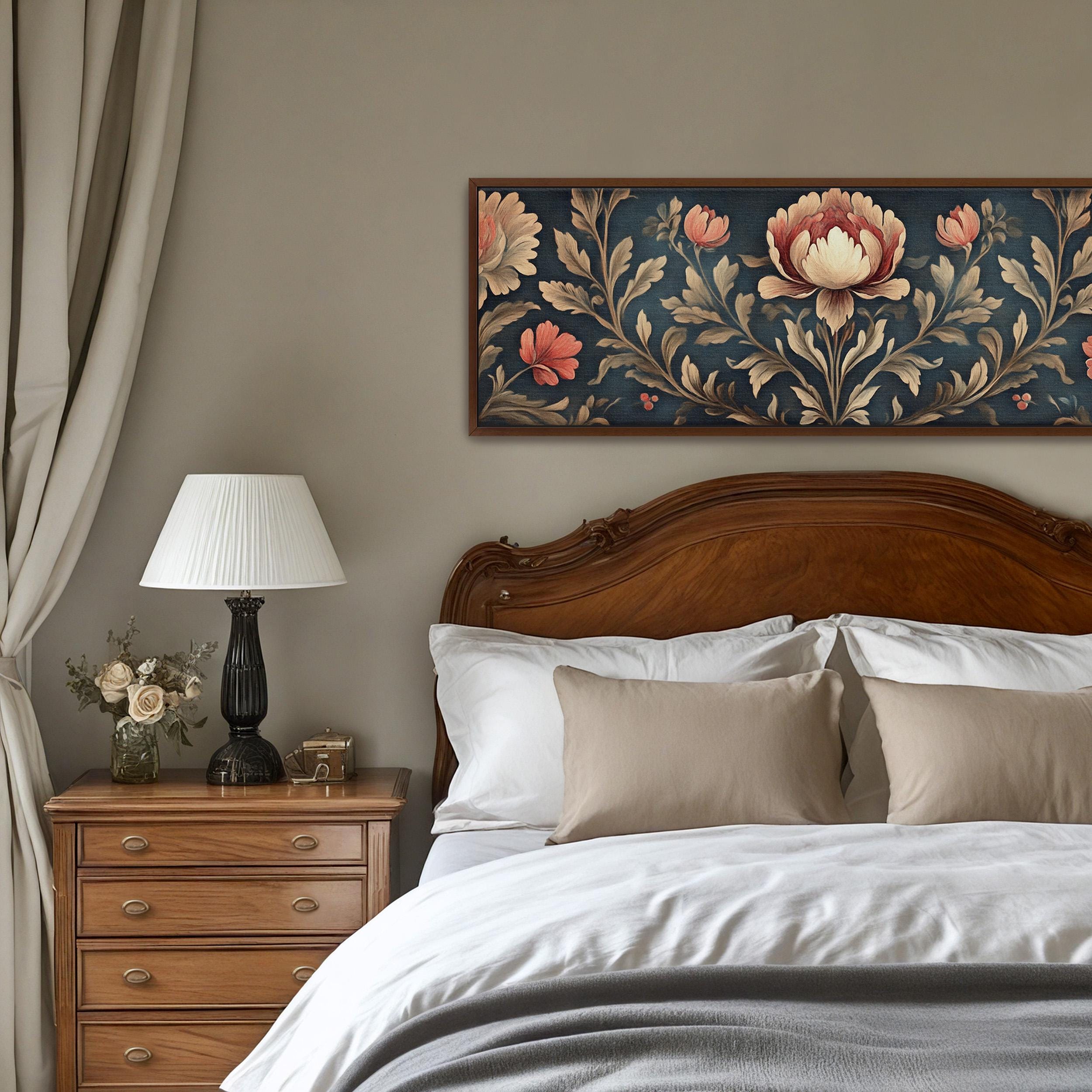 Traditional Floral Tapestry Wall Art Canvas Art - View 6