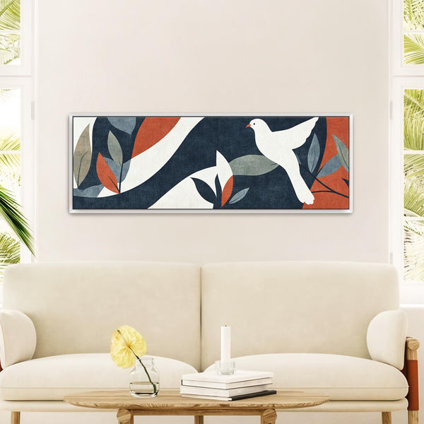 Minimalist Dove Canvas Art Print Canvas Art - View 5