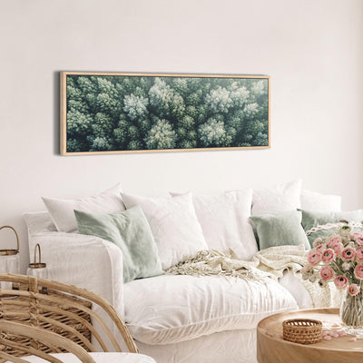 Winter Forest Canvas Wall Art