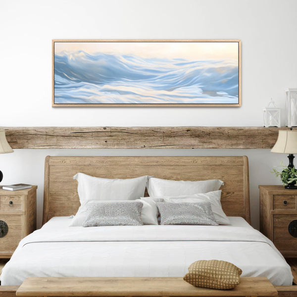 Ocean Wave Wall Art - Abstract Canvas Art - View 4