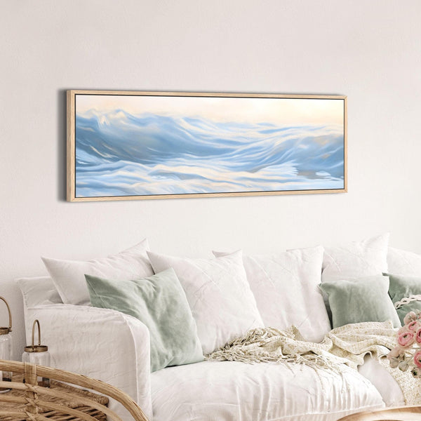 Ocean Wave Wall Art - Abstract Canvas Art