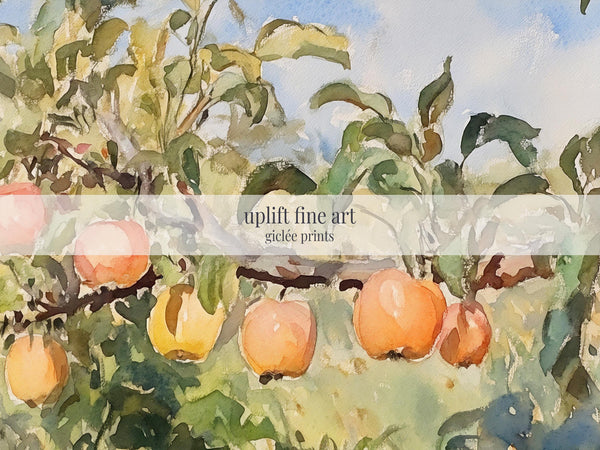 Apple Orchard Tree Canvas Wall Art Canvas Art for Living room - View 2