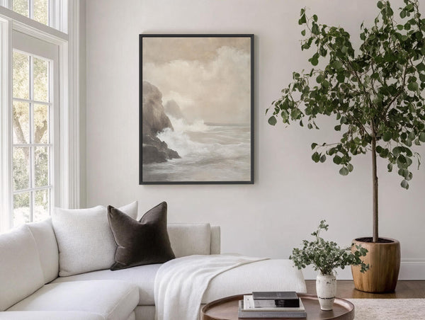 Vintage Coastal Wall Art Canvas Art