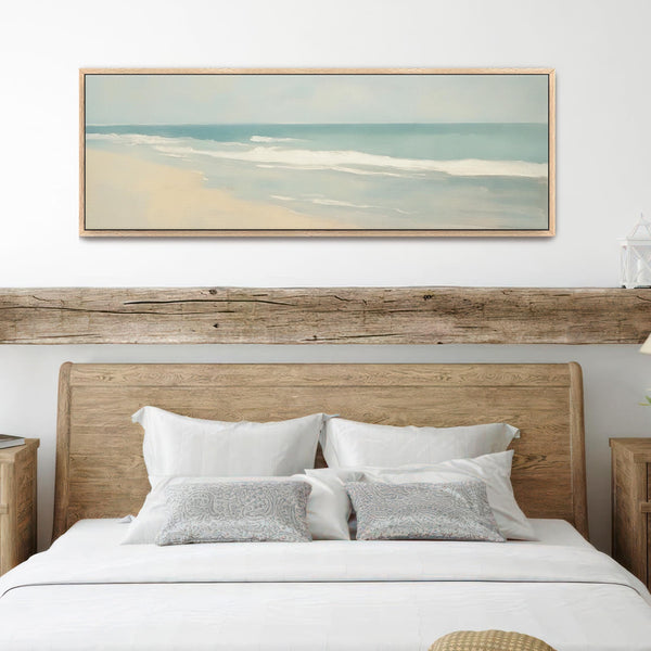 Seascape Wall Art Painting - Minimalist Canvas Art - View 5