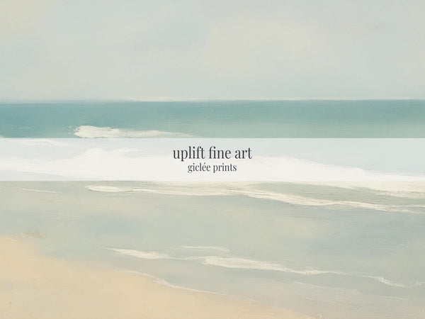 Seascape Wall Art Painting - Minimalist Canvas Art - View 2