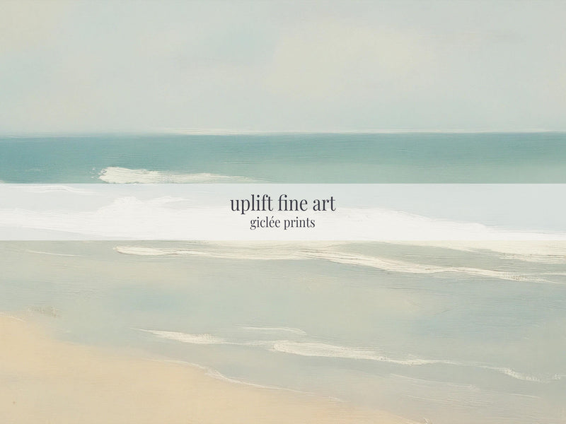 Seascape Wall Art Painting - Minimalist Canvas Art - View 2