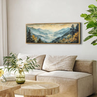 Great Smoky Mountains National Park Painting Canvas Art - View 9