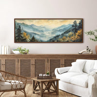 Great Smoky Mountains National Park Painting Canvas Art - View 4