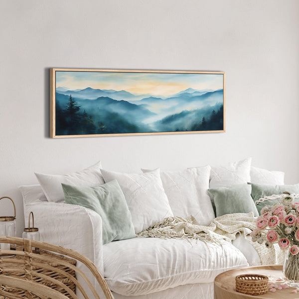 Great Smoky Mountains National Park Painting Canvas Art - View 4