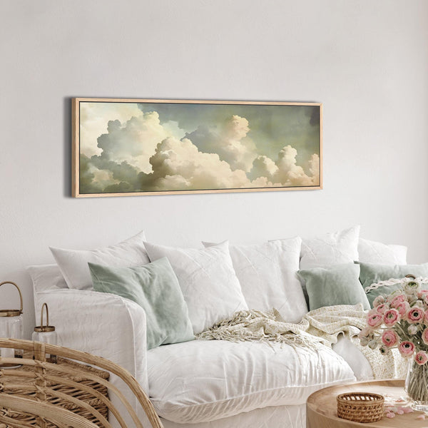 Moody Cloud Painting Canvas Art - View 8