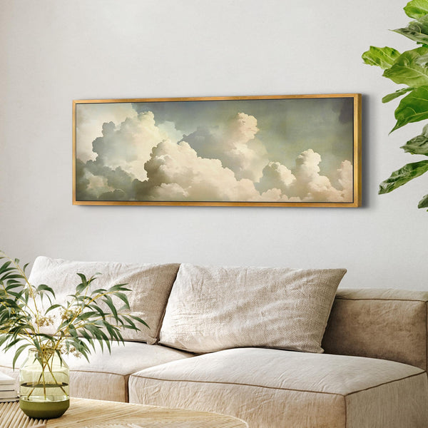Vintage Cloud Canvas Art Print Canvas Art - View 7