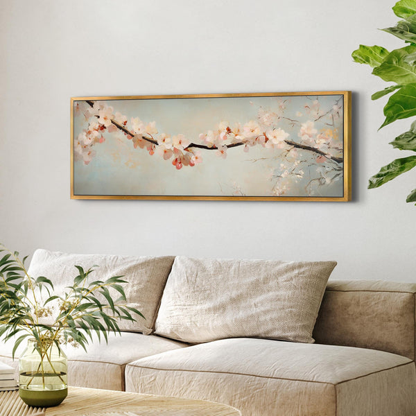 Cherry Blossom Painting Canvas Art - View 3