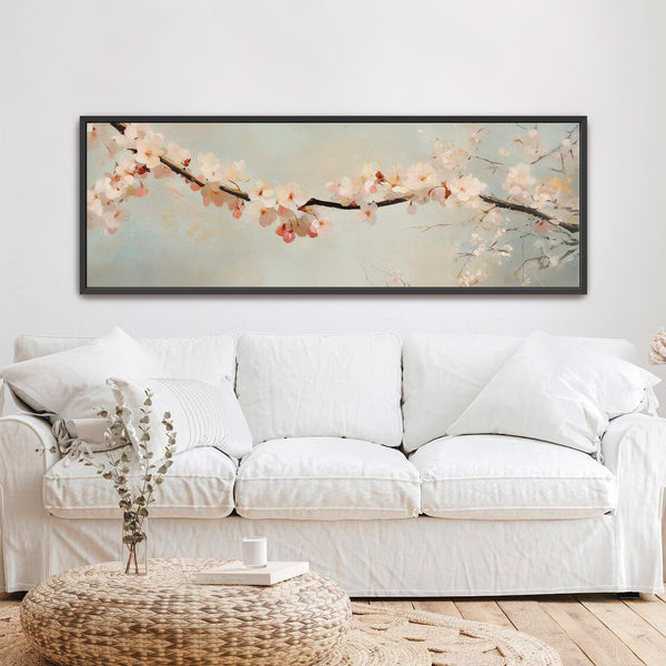 Cherry Blossom Painting Canvas Art - View 7