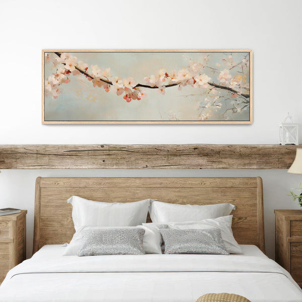Cherry Blossom Painting Canvas Art - View 5