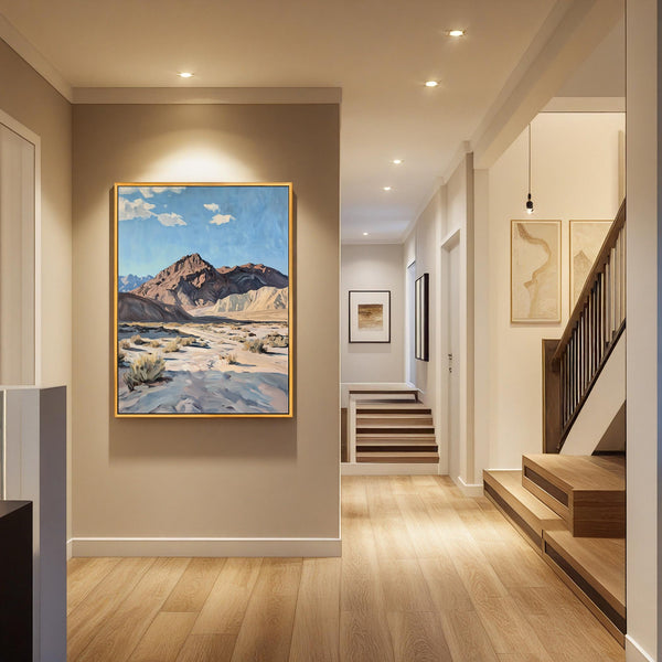 Death Valley National Park Art Painting - Rustic Canvas Art for Living room - View 7