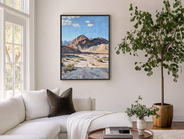 Death Valley National Park Art Painting - Rustic Canvas Art for Living room - View 3