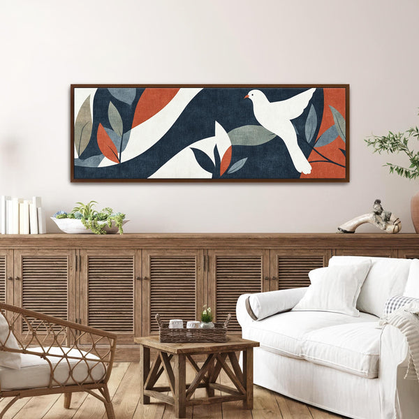 Minimalist Dove Canvas Art Print Canvas Art