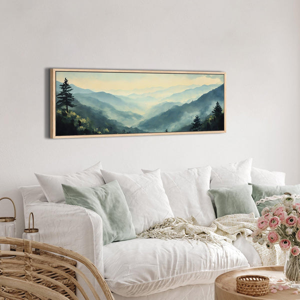 Great Smoky Mountains National Park Painting Canvas Art