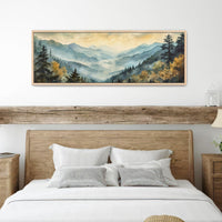 Great Smoky Mountains National Park Painting Canvas Art - View 7