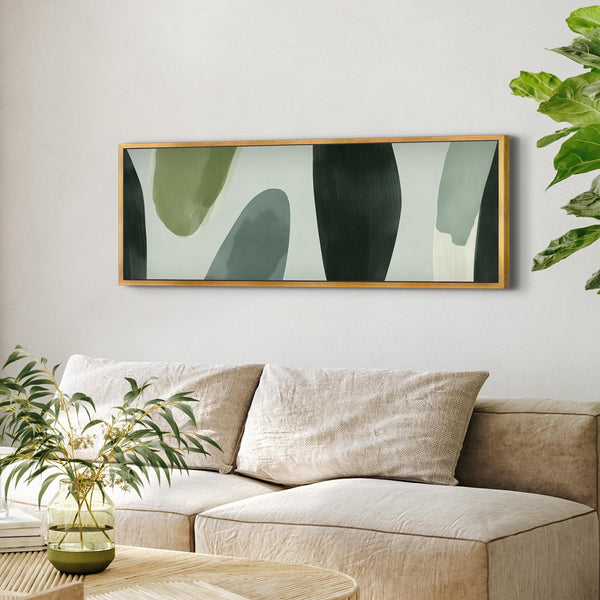 Abstract Wide Art Print Canvas Art - View 8