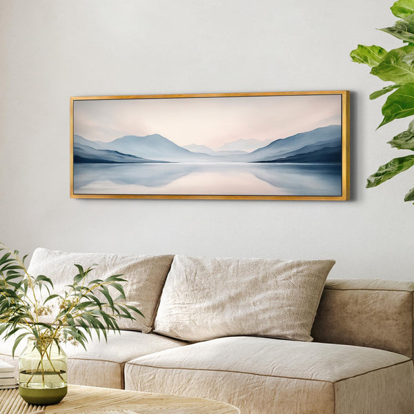 Ocean Wide Art Print - Minimalist Canvas Art - View 5