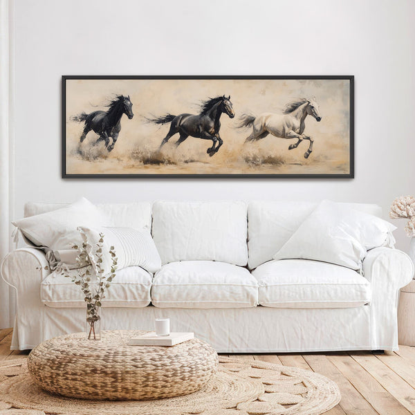 Horse Painting Canvas Art - View 4