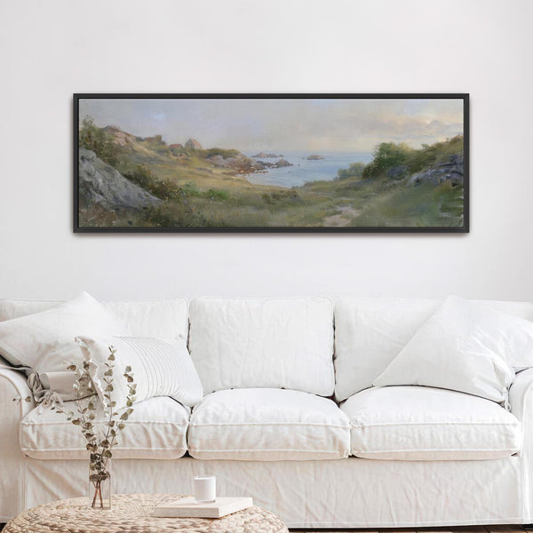 Landscape Coastal Art Print Canvas Art for Living room - View 5