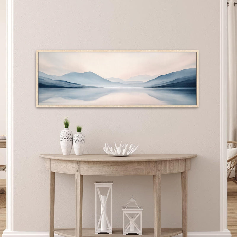 Ocean Wide Art Print - Minimalist Canvas Art - View 8