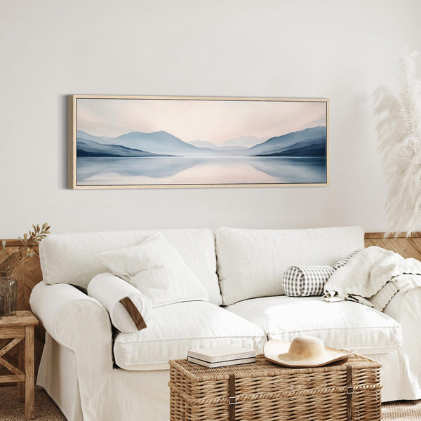 Ocean Wide Art Print - Minimalist Canvas Art