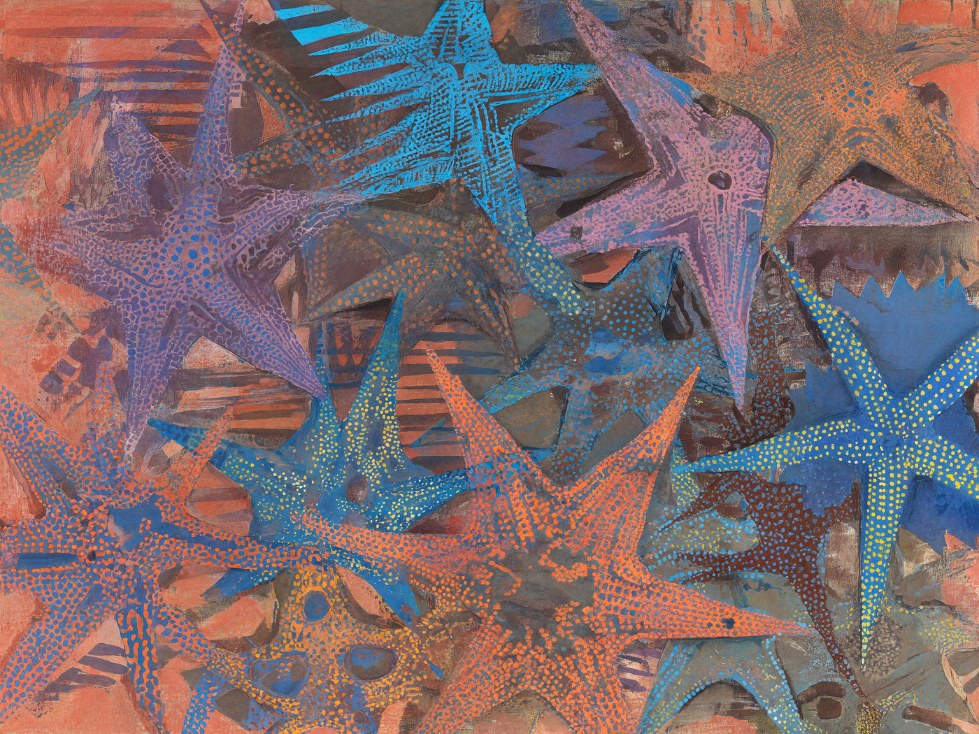 Starfish Giclée Art Print - Coastal Kaleidoscope