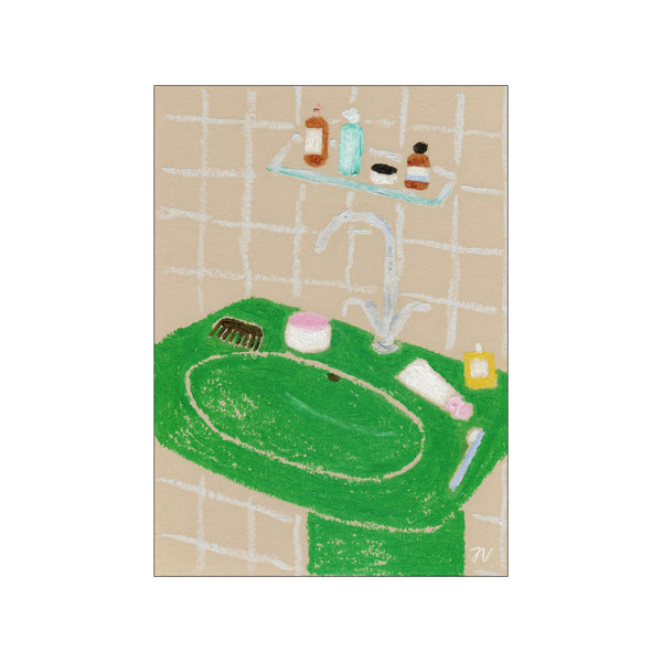 Bathroom Rituals Art Print